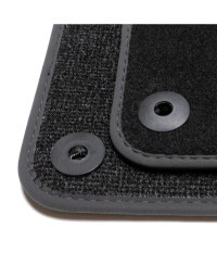 Dywaniki welurowe linia Premium do Peugeot 206 CC - 1999-2012 - Czarne