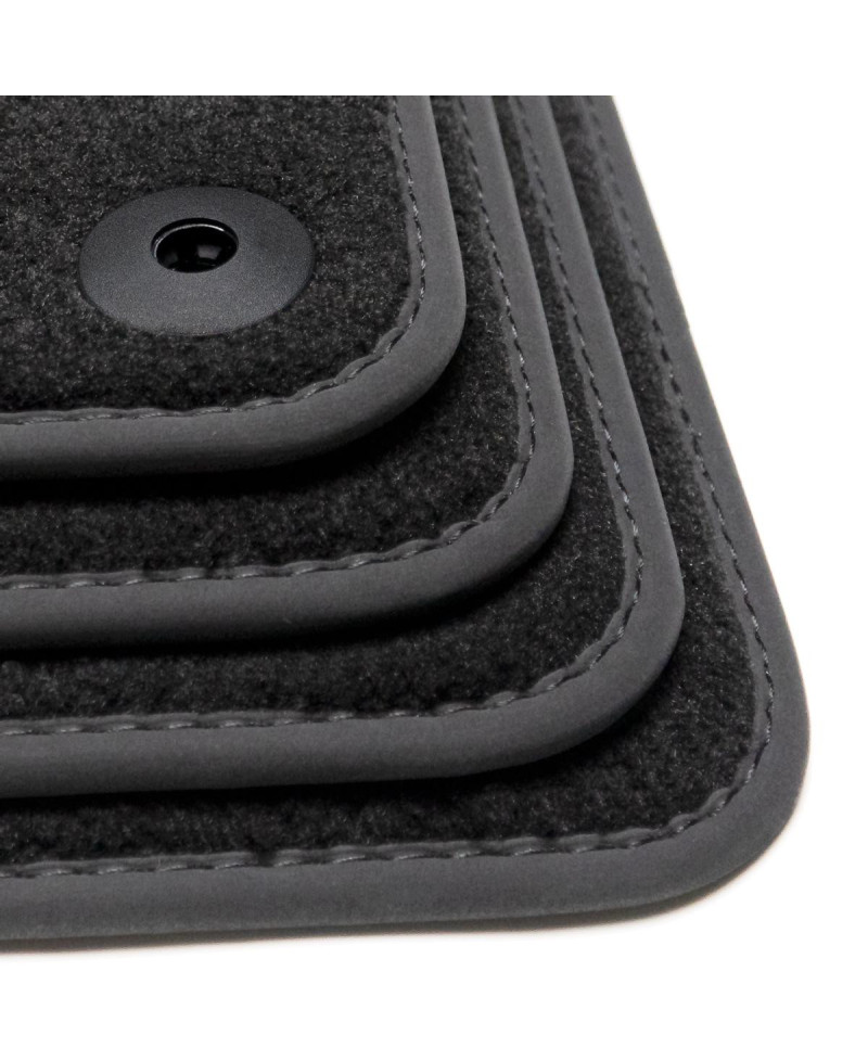 Dywaniki welurowe linia Premium do Peugeot 207 CC - 2006-2012 - Czarne