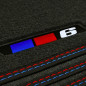 Dywaniki welurowe linia Exclusive do BMW Serii 6 Gran Coupe 2011-2019 - F06 - 6 Logo