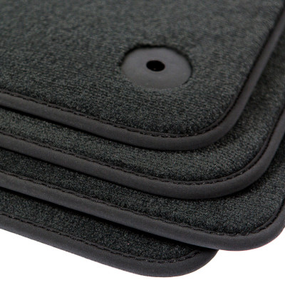 Dywaniki welurowe linia Premium do Saab 9-3 - 2003-2007 - Sedan & Kombi - Czarne