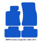 Dywaniki welurowe linia Exclusive do BMW Serii 6 Coupé 2003-2010 - E63 - 6 Logo