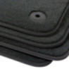 Dywaniki welurowe linia Premium do Saab 9-3 Kabriolet 1998-2003 - Czarne