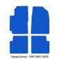 Dywaniki welurowe linia Premium do Toyota Camry - IV gen / XV20 - 1996-2001 - Czarne