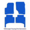 Dywaniki welurowe linia Premium do Volkswagen Touareg 2003-2010 - Czarne
