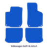 Dywaniki welurowe linia Premium do Volkswagen Golf IV - 1997-2006 & Jetta IV - 1998-2005 - Czarne