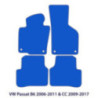 Dywaniki welurowe linia Premium do Volkswagen Passat 2005-2011 & CC 2008-2012  - B6 - Czarne