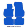 Dywaniki welurowe linia Premium do BMW X1 - 2014-2022 - F48 - M Przeszycia