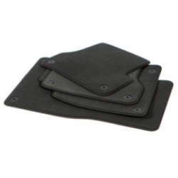 Dywaniki welurowe do Volkswagen Golf 4 & Jetta 4  1997-2007 - Czarne
