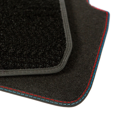 Dywaniki welurowe linia Premium do BMW Serii 3 Cabrio 1982-1994 - E30 - M Przeszycia