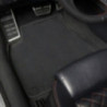 Dywaniki welurowe linia Premium do Audi A3 & S3 - 2003-2015 - 8P & 8PA - Srebrne przeszycia