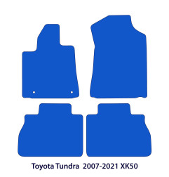 Dywaniki welurowe linia Exclusive do Toyota Tundra - XK50 - 2007-2021 - Czarne Exclusive