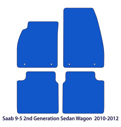 Dywaniki welurowe linia Exclusive do Saab 9 - 5 - 2010-2012 - Czarne Exclusive