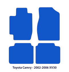 Dywaniki welurowe linia Exclusive do Toyota Camry - 2002-2006 XV30 - Czarne Exclusive