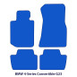 Dywaniki welurowe linia Exclusive do BMW Serii 4 Cabrio 2020-2026 - G23, G83 - Czarne