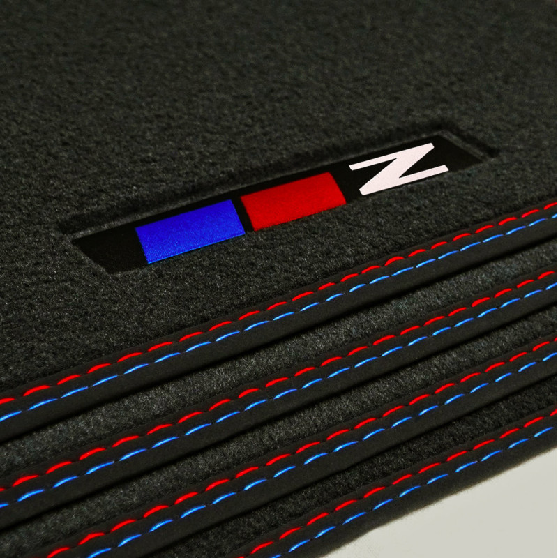 Dywaniki welurowe do BMW Z4 - 2002-2009 - E85/E86 - Z Logo