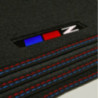 Dywaniki welurowe do BMW Z4 - 2002-2009 - E85/E86 - Z Logo
