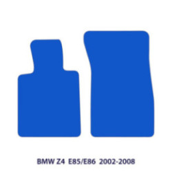 Dywaniki welurowe do BMW Z4 - 2002-2009 - E85/E86 - Z Logo