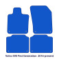 Dywaniki welurowe linia Exclusive do Volvo S90 & V90 - 2016-2026 - bez T8 PHEV - Czarne Exclusive