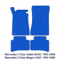 Dywaniki welurowe linia Exclusive do Mercedes C-Class - 1993-2001 - W202 & S202 - Czarne Exclusive Dywaniki welurowe linia Exclusive do Mercedes C-Class - 1993-2001 - W202 & S202 - Czarne Exclusive