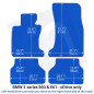 Dywaniki welurowe linia Exclusive do BMW Serii 5 xDrive 2003-2010 - E60, E61 - Czarne Exclusive Dywaniki welurowe linia Exclusive do BMW Serii 5 xDrive 2003-2010 - E60, E61 - Czarne Exclusive
