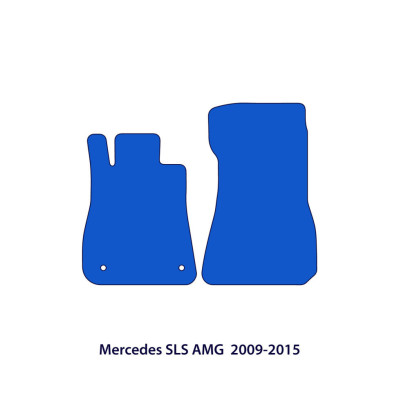 Dywaniki welurowe linia Exclusive do Mercedes SLS AMG 2009-2014 - Czarne Exclusive