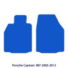 Dywaniki welurowe do Porsche Cayman 2005-2013 Bez systemu nagłośnienia Bose - 987 - Czarne