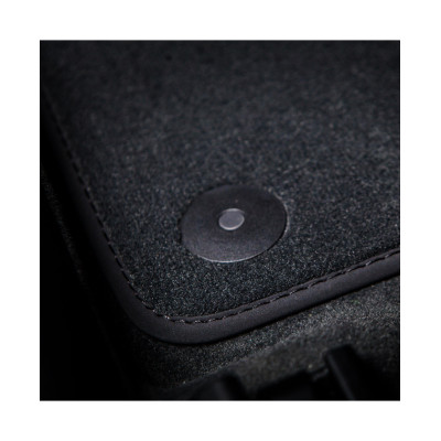 Dywaniki welurowe linia Exclusive do Audi A6 & S6 2004-2011 - C6 - Czarne Exclusive