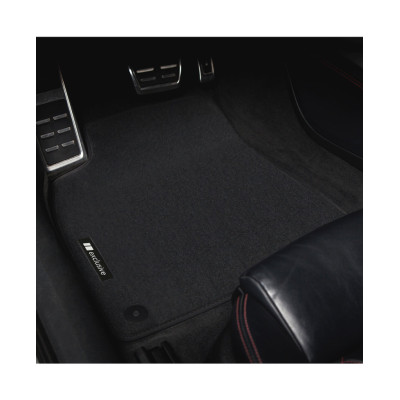 Dywaniki welurowe linia Exclusive do Audi A6/S6 2010-2018 & A7/S7/RS7 - C7 - Czarne Exclusive