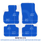Dywaniki welurowe linia Exclusive do BMW X2 - 2024-2026 - U10 - Czarne Exclusive