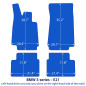 Dywaniki welurowe linia Exclusive do BMW Serii 3 - 1975-1984 - E21 - Czarne Exclusive Dywaniki welurowe linia Exclusive do BMW Serii 3 - 1975-1984 - E21 - Czarne Exclusive