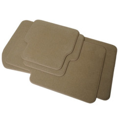 Dywaniki welurowe linia Exclusive do Suzuki Grand Vitara 3d 1998-2005 – 1 Gen – Beżowe