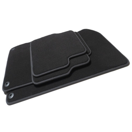 Dywaniki welurowe linia Exclusive do Subaru Forester 2008-2013 – 3 Gen – Czarne