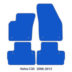 Dywaniki welurowe do Volvo C30 2006-2013 - SWE Logo