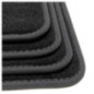 Dywaniki welurowe linia Exclusive do Abarth 500 2008-2015 – Czarne