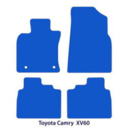 Dywaniki welurowe do Toyota Camry - 2019-2024 - XV60 - Czarne