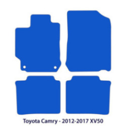 Dywaniki welurowe do Toyota Camry - 2011-2019 - XV50 - Czarne