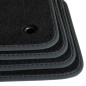 Dywaniki welurowe linia Exclusive do Jeep Grand Cherokee 1998-2004 - WJ / WG - Czarne