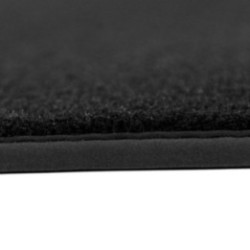 Dywaniki welurowe do Mercedes S-Class wersja standard/krótka 2013-2020 - W222 -Czarne