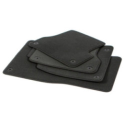 Dywaniki welurowe do Jeep Grand Cherokee 2011-2021 - WK2 - Srebrne przeszycia