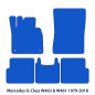 Dywaniki welurowe linia Exclusive do Mercedes G-Class 1989-2018 - W463 & W461 - Beżowe