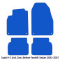 Dywaniki welurowe linia Exclusive do Saab 9-3 - 2003-2007 - Sedan & Kombi - Czarne