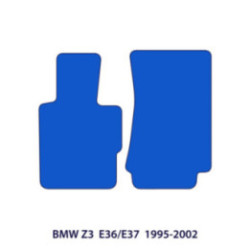 Dywaniki welurowe do BMW Z3 - 1995-2003 - E36/E37 - Czarne