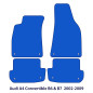 Dywaniki welurowe linia Exclusive do Audi A4 & S4 Kabriolet 2000-2008 - B6 & B7 - Czarne