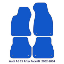 Dywaniki welurowe do Audi A6 1997-2006 | Allroad 2002-2005 - C5 - Czarne