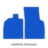 Dywaniki welurowe do Audi R8  2015-2025 - 4S - Czarne