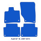 Dywaniki welurowe linia Exclusive do Audi Q7 2005-2015 - 4L - Czarne