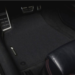 Dywaniki welurowe do Audi Q5 & SQ5 2017-2025 - FY/FYT - Czarne Exclusive