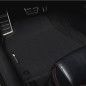Dywaniki welurowe linia Exclusive do Audi A8/S8 Długi rozstaw osi 2017-2026 - D5 - Czarne Exclusive