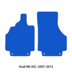 Dywaniki welurowe do Audi R8 2007-2015 - 42 - Czarne Sport