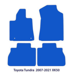 Dywaniki welurowe do Toyota Tundra - 2006-2023 XK50 - Czarne